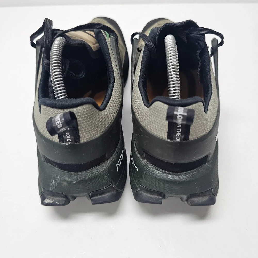 Salewa Wildfire NXT GTX Men's Hiking Shoes, Quicksand/Dark Olive 9.5
